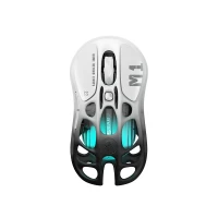 Миша GravaStar Mercury M1 Pro ігрова з комбінованим підключенням, Градієнт Чорний