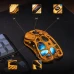 Мышь GravaStar Mercury M1 Pro игровая с комбинированным подключением, Battle Worn Edition-желтый