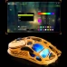 Мышь GravaStar Mercury M1 Pro игровая с комбинированным подключением, Battle Worn Edition-желтый