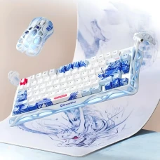 Набор GravaStar Mercury клавиатура K1 Pro, мышь M1 Pro и коврик, LIMITED EDITION