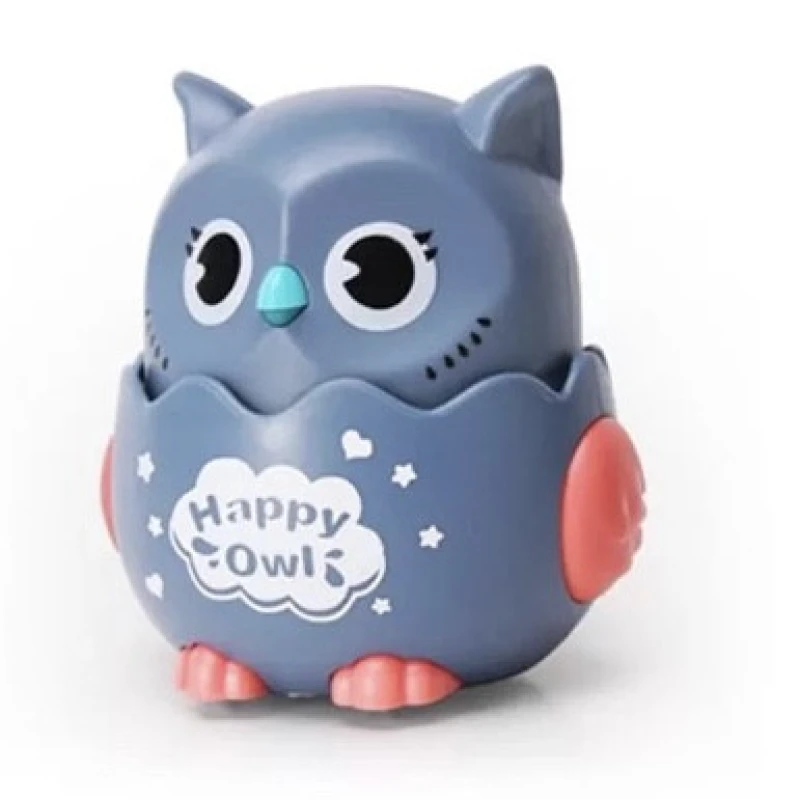 Игрушка инерционная, погремушка Счастливая Сова, Happy Owl (lilac) Игрушка инерционная, погремушка Счастливая Сова, Happy Owl (lilac)