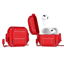 Захисний чохол для навушників AirPods PRO із засувкою, (red)
