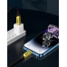 Зарядний кабель WEKOME WDC-191 - Type-C to iPhone PD20W, цинковий сплав, 1м (yellow)