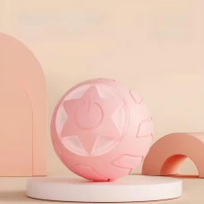 Мячик шарик для кошек, кошек, USB smart игрушка со световой индикацией, хаотическим движением, звездочка, rose