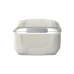 Чохол силіконовий BLACKTIME 808FC TIGERTEETHCASE для навушників AirPods PRO/PRO 2 з карабіном, білий