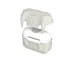 Чохол силіконовий BLACKTIME 808FC TIGERTEETHCASE для навушників AirPods PRO/PRO 2 з карабіном, білий
