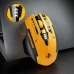 Миша бездротова Inphic A9 з підключенням Bluetooth + USB2.4G, акумулятором та 2400 DPI, yellow