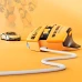 Миша бездротова Inphic A9 з підключенням Bluetooth + USB2.4G, акумулятором та 2400 DPI, yellow