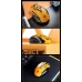 Миша бездротова Inphic A9 з підключенням Bluetooth + USB2.4G, акумулятором та 2400 DPI, yellow