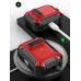 Протиударний захисний чохол для AirPods Pro 2 з карабіном і клямкою OPEN (RED)