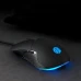 Миша дротова Inphic B1 ігрова з регульованою RGB підсвіткою та 8800 DPI, ЧОРНИЙ матовий
