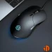 Миша дротова Inphic B1 ігрова з регульованою RGB підсвіткою та 8800 DPI, ЧОРНИЙ матовий