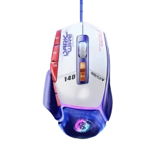 Кіберспортивна ігрова миша PHANTOM DEMON BLADE G502X дротова з RGB підсвічуванням, 12800DPI, BL+WH