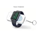 Повербанк брелок WPB-01 для смарт-часов Apple Watch с беспроводной магнитной зарядкой, 1200 мАч, silver