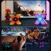 Колонка бездротова MARVEL Spider-Man M55 з RGB підсвічуванням, об'ємний звук, 3000 мАг, чорний
