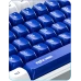 Дротова клавіатура Inphic K9 з RGB підсвічуванням, підключення USB-TypeC, компактна, тиха, синьо-білий (Eng)