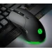 Миша дротова Inphic B1 ігрова з регульованою RGB підсвіткою та 8800 DPI, ЧОРНИЙ матовий