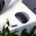 Миша бездротова Inphic M1Pro з підключенням USB 2.4ГГц + Bluetooth, акумулятором, 2400 DPI, матовий чорний