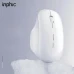 Миша бездротова Inphic M1 з підключенням USB 2.4ГГц, акумулятором, 2400 DPI, білий
