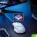 Дротова ігрова миша Inphic PG1 з RGB-підсвічуванням, 12800 DPI, біло-сірий