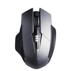 Миша бездротова Inphic A1 з підключенням USB 2.4Gz + Bluetooth, з акумулятором та 2400 DPI, grey