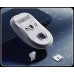 Миша Inphic IN6 ігрова з комбінованим підключенням - USB, Bluetooth, USB2.4G, 26000 DPI, білий