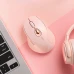 Миша Inphic DR801 бездротова Bluetooth + USB 2.4ГГц та 2400 DPI, milk tea