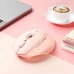 Миша Inphic DR801 бездротова Bluetooth + USB 2.4ГГц та 2400 DPI, milk tea