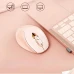 Миша Inphic M8 бездротова з підключенням через USB 2.4ГГц та 1600 DPI, milk tea