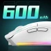 Миша Mechrevo M500HF ігрова з комбінованим підключенням USB, Bluetooth, USB 2.4ГГц, RGB, 4800DPI, білий