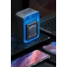 Портативна Bluetooth колонка Transformers TF-Y02 Megatron з басами, RGB-підсвічуванням, 1800 mAh, сіра