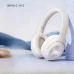 Наушники Inphic H1S сложные, с беспроводным и проводным подключением, с FM-радио и часами, бело-синий