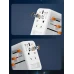 Универсальное зарядное устройство TESSAN GM-636 под любую розетку, 2 USB, 3 Type-C, 10A, 2500W, 35W, (white)