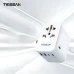 Универсальное зарядное устройство TESSAN GM-636 под любую розетку, 2 USB, 3 Type-C, 10A, 2500W, 35W, (white)
