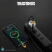 Зарядний кабель TRANSFORMERS TF-A18 USB-C to Type-C 60W, з дисплеєм, плетений, 1м, чорний