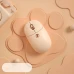 Миша BOW MD198L з бездротовим підключенням Bluetooth та USB 2.4G, акумулятором, 1600DPI, milk tea