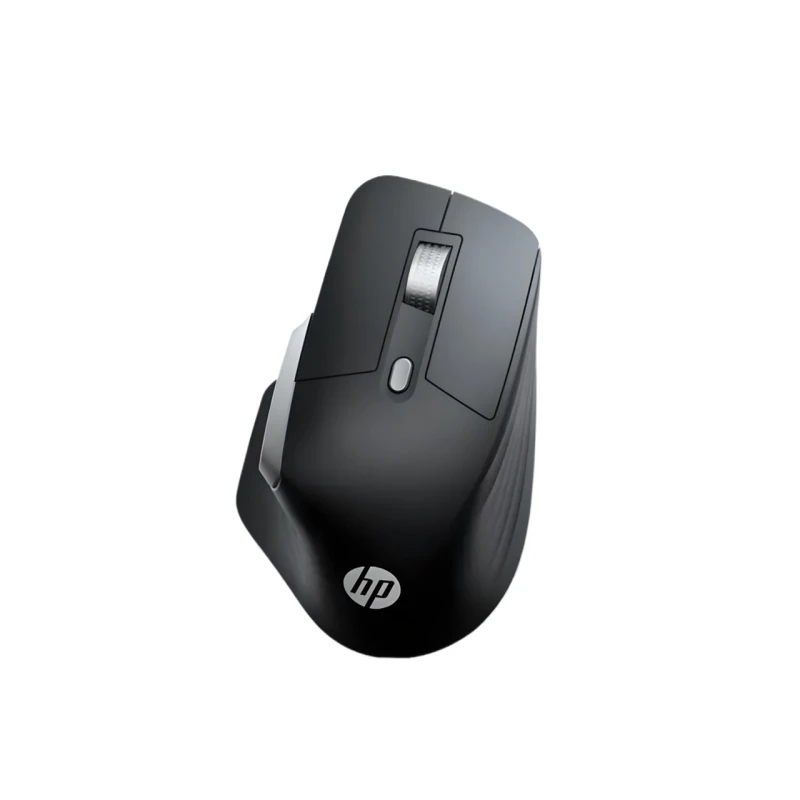 Миша HP Professor 1 з комбінованим підключенням USB, Bluetooth, USB2.4ГГц, акумулятором, 4000DPI, чорний
