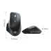 Миша HP Professor 1 з комбінованим підключенням USB, Bluetooth, USB2.4ГГц, акумулятором, 4000DPI, чорний
