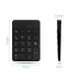 Клавіатура BOW HB157 цифрова бездротова з Bluetooth, чорна
