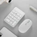 Клавіатура BOW HB157 цифрова бездротова з Bluetooth, біла