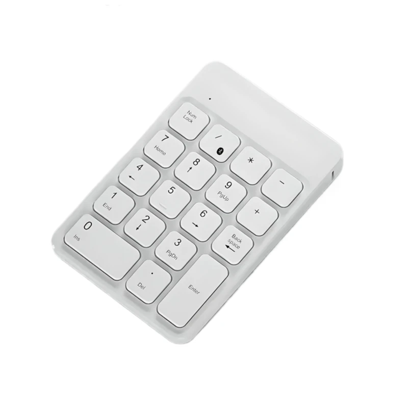 Клавіатура BOW HB157 цифрова бездротова з Bluetooth, біла