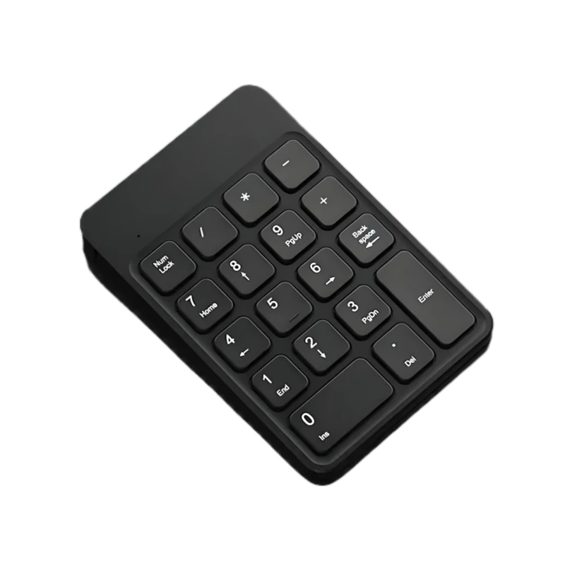 Клавіатура BOW HW157T цифрова бездротова USB 2,4G, чорна