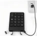 Клавіатура BOW HW157T цифрова бездротова USB 2,4G, біла