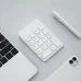 Клавіатура BOW HW157T цифрова бездротова USB 2,4G, біла