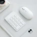 Клавіатура BOW HW157T цифрова бездротова USB 2,4G, біла
