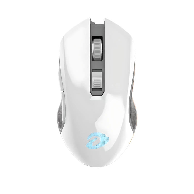 Миша DAREU EM905 Pro ігрова з комбінованим підключенням USB та USB2.4G, з RGB, 6000 DPI, біла