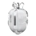 Чохол силіконовий BLACKTIME 808FC HEARTHCASE для навушників AirPods PRO/PRO 2 з карабіном, прозорий
