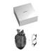 Чохол силіконовий BLACKTIME 808FC HEARTHCASE для навушників AirPods PRO/PRO 2 з карабіном, чорний