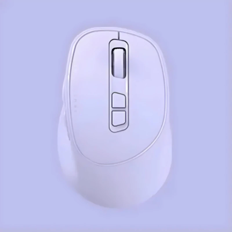 Мишка Thunderobot ML103 бездротова, безшумна, з акумулятором, 4000DPI, фіолетовий