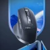 Миша Inphic M9 бездротова з підключенням через USB 2.4G та 2400 DPI, сіра